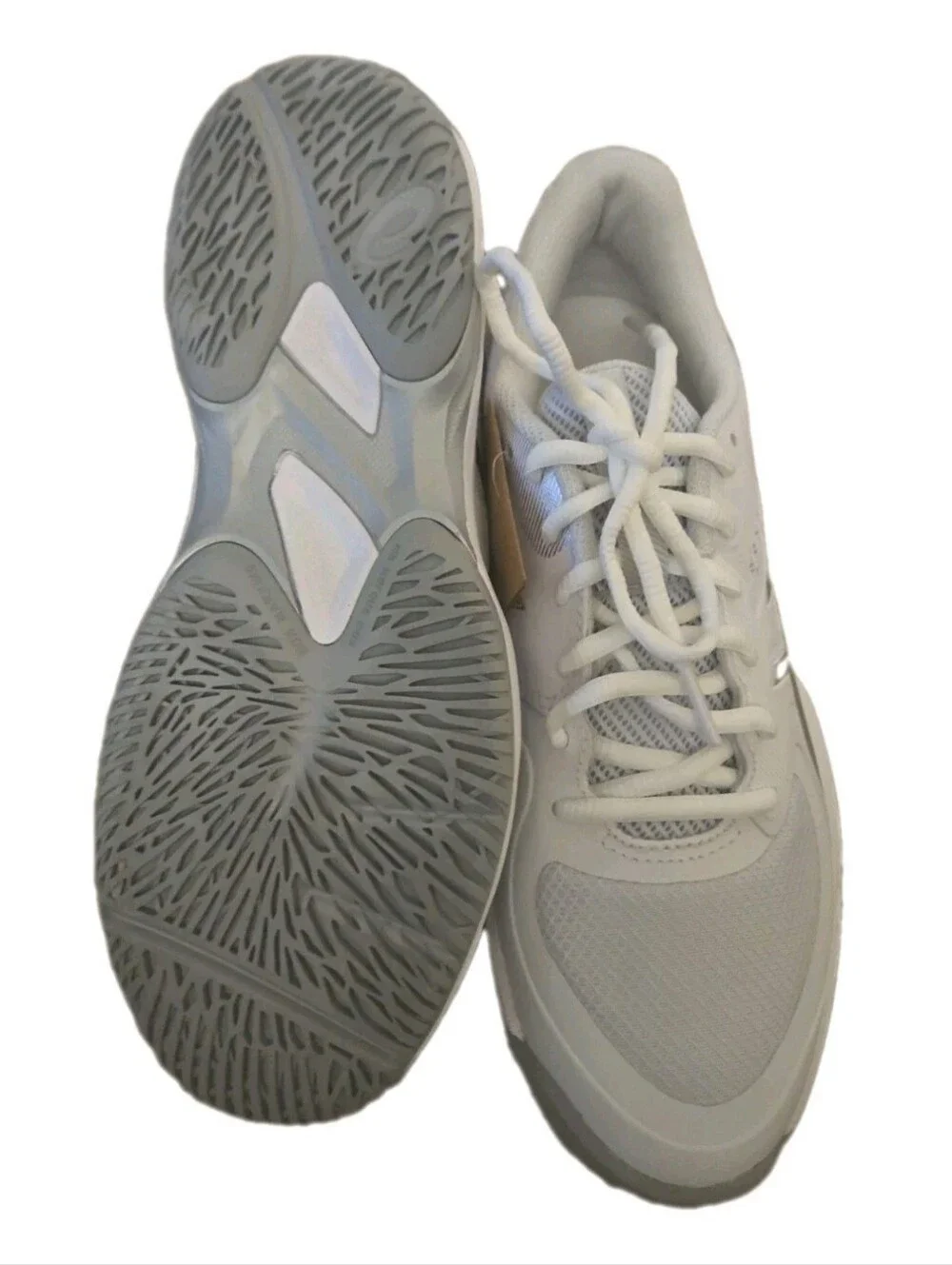 ASICS Game FF Women’s 8.5 Tennis Shoes White Pure Silver NWOB